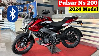 New 2024 Bajaj Pulsar Ns 200 New Model 2024 Review  pulsar ns 200 cc  pulsar ns 200  pulsar bike [upl. by Antrim]