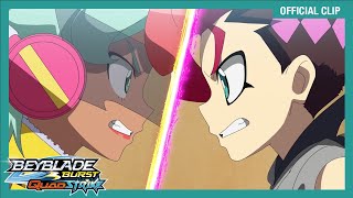 Epic Battle with Bel Dante Pri and Ranzo  Latin America BEYBLADE BURST QUADSTRIKE EP3 Official [upl. by Dulcine]