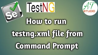 How to run testngxml file from Command Prompt [upl. by Aiyram]