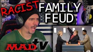 How Do They Keep A Straight Face 😬  MadTV Racist Family Feud Reaction [upl. by Reames]