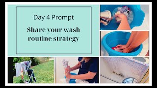 How to Wash Cloth Diapers by Hand  2020 Flats and Handwashing Challenge  Day 4  Wash Routine [upl. by Esorylime515]