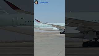 Qatar Airways Airbus A350900 Arrivals Slow Motion [upl. by Maddy]