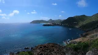 ST Barts scenery on hike to Colombier beach [upl. by Lletnahs]