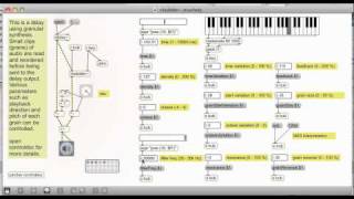 SoundHacks Bubbler in MaxMSP [upl. by Ettari]