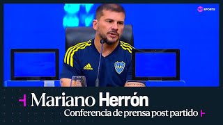 EN VIVO Mariano Herrón habla en conferencia de prensa tras Boca vs Argentinos [upl. by Ylevol13]