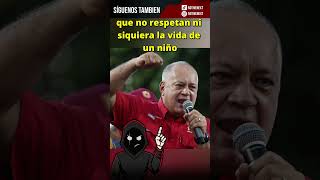 🔴Diosdado Cabello Reconoce Detención de Niños y Culpa a Padres por Dejar que Protestaran🔴 venezuela [upl. by Hassett984]