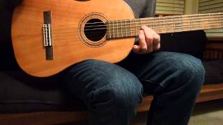 Andrew Restivo Classical Parlor Guitar Restored [upl. by Kamp910]