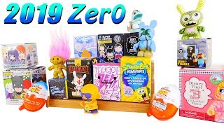 2019 Blind Boxes DCTC ZerO Opening BFFS Disney Spongebob The Simpsons Kinder Joy Surprise Eggs [upl. by Corrianne]