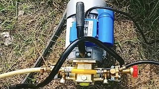 Electric Portable Power Sprayer Working Performance Up to 130 Meters Hose pipe [upl. by Imij]