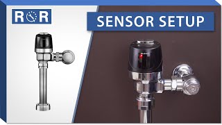 Sloan Optima Flushometer  Sensor Calibration  Repair and Replace [upl. by Aihsas]