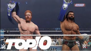 Top 10 moments from Clash at the Castle WWE Top 10 Sep 28 2024 [upl. by Lundt]