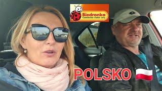 POLSKO 🇵🇱 Biedronka a Tržnice nákup květin svíček na Dušičky a dobrot v obchodě 🐞 [upl. by Atalie]