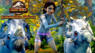 JURASSIC WORLD ACAMPAMENTO JURÁSSICO  Trailer Quinta Temporada  Netflix [upl. by Hickie398]