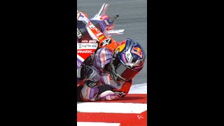 Watch this MotoGP racer drag his shoulder 🤯 [upl. by Chadwick]