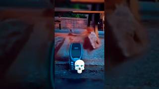 Durability of Nokia 💀🙏🏻♾️ Nokia vs Iphone edit aura viralshort 4u foryou viralvideo skull [upl. by Puri]