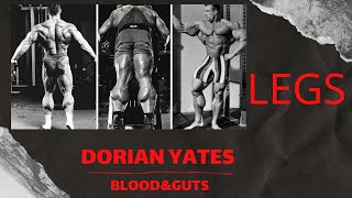 Dorian yates  Legs workout  تمرينه رجل نادره لدوريان يتس [upl. by Athelstan]