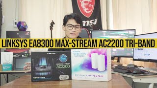 รีวิว Linksys EA8300 MaxStream AC2200 TriBand Router และ Velop Mesh ที่ถึงไม่ใช่ Gamer ก็คู่ควร [upl. by Etnoek]