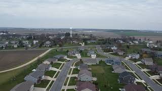 Skyline Serenity A Drones View of Dane Wisconsin [upl. by Enylrac]