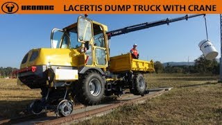 Uromac Lacertis RR dump truck with crane [upl. by Sergius]