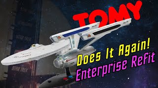 🚀 New Tomy Star Trek Enterprise Refit Model Unveiled [upl. by Starobin]