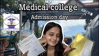 MBBS ADMISSION VLOG MBBS VLOG MBBS 1st YEAR AMCH MEDICAL COLLEGE  NEET 2024 [upl. by Ennovyhs351]