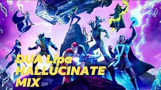 Hallucinate Tensnske Remix Dua Lipa X Fortnite [upl. by Leta199]