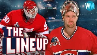 Top 10 Greatest NHL Goalies of All Time  The Lineup Ep 7 [upl. by Edas]