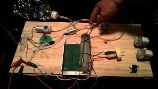 RC Sub Ballast Test Jig  closed loop air system [upl. by Ahsien]