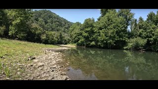 Unbelievable new primitive camping location on the Tug River West Virginia [upl. by Curtis]