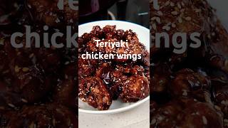 Teriyaki chicken wings cooking [upl. by Jeddy]