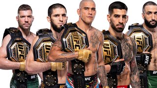 UFC Title Fights Rankings Before UFC 309  Mlocks TV [upl. by Annoyk]