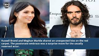 Russell Brand Kissing Meghan Markle [upl. by Aelhsa]