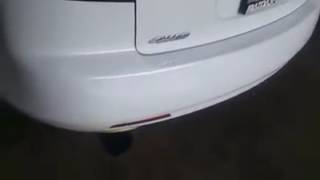 Mazda cx7 Straight Pipe Exhaust LOUD [upl. by Koch]