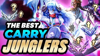 The Best CARRY Junglers To End Season 13 For All Ranks 💯  Jungle Tier List League of Legends [upl. by Lieno658]