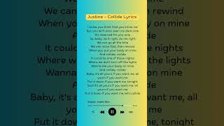 Justine Skye  Collide Lyrics shortsfeed englishsonglyrics whatsappstatus [upl. by Mayhew]