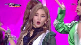 뮤직뱅크 Music Bank  LATATA  여자아이들 LATATA  GIDLE20180601 [upl. by Ludovico640]