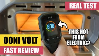 FAST REVIEW  Ooni VOLT Indoor Electric Pizza Oven [upl. by Lucchesi]