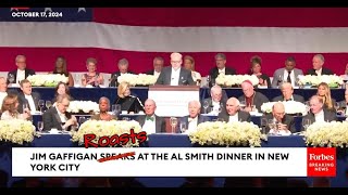 Jim Gaffigan Goes ALL IN at the Alfred E Smith Dinner No Mercy for Democrats or Republicans 🤣 [upl. by Daj]