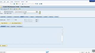 9 SAP PM Plant Maintenance Business process Corrective maintenance [upl. by Aihseit]