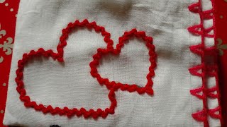 Simple Handkerchief stitch Subscribe my channel 🙏 [upl. by Onivla510]