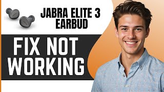 Jabra Elite 3 Right Left Earbud Not working FIX [upl. by Zigmund]