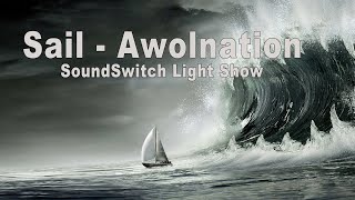 AWOLNATIONs Sail Gets EPIC DMX Light Treatment [upl. by Burtie531]