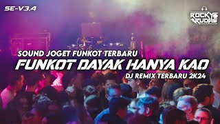 FUNKOT PONTIANAK EDISI SPESIAL V34  HANYA KAO PURNAWANDI WAWAN REMIX LAGU DAYAK BY ROCKY RUDAS [upl. by Esirehc]