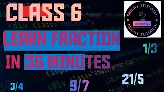 CLASS 6 MATHS CHAPTER 6 FRACTION FRACTIONMATHSCLASS6 [upl. by Anahgem251]