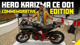 Hero MotoCorp Karizma CE 001 Commemorative Edition  Looks Features amp More  Walkaround in Hindi [upl. by Timi]