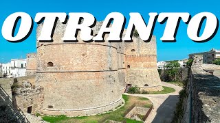 OTRANTO  ITALY  PUGLIA  WALKING TOUR  OTRANTO CASTLE  PLACES TO VISIT  OTRANTO BEACH [upl. by Silera]