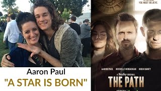 Aaron Paul talks about Kyle Allen quotA Star is Bornquot [upl. by Nosreh]