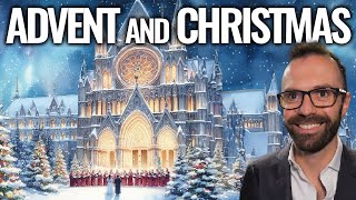 🎵 Traditional and Popular ADVENT and CHRISTMAS Hymns [upl. by Eisenberg445]