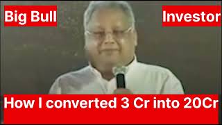 Rakesh jhunjhunwala interview  Rakesh Jhunjhunwala story  Rakesh jhunjhunwala Interview hindi [upl. by Wilkins]