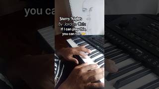 Jordan Critz  Starry Nights EASY Beginner Intro🤝❤️ easy pianotutorial pianosolo [upl. by Luamaj47]